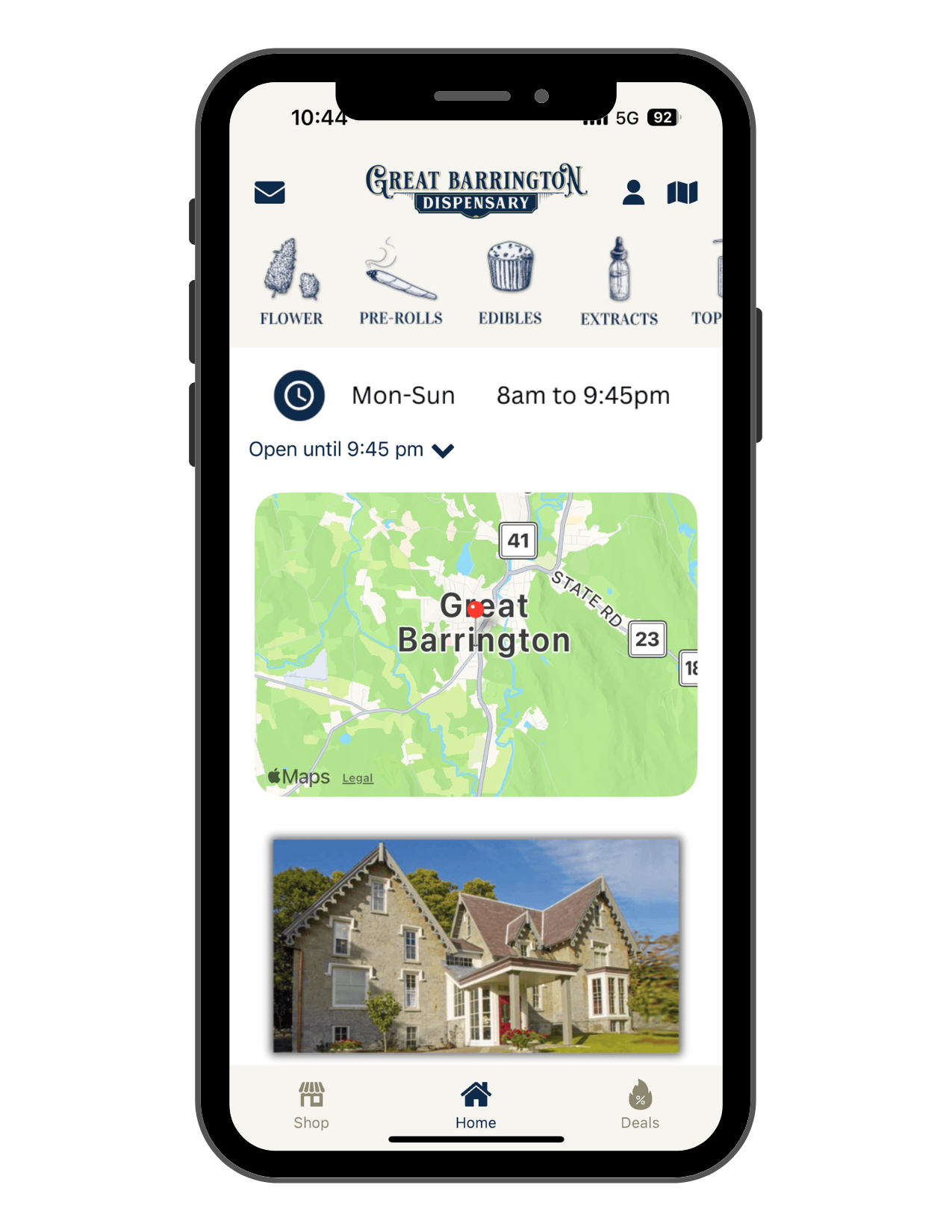 GBD app screenshot